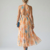 Julienne | Mīksta halter midi kleita