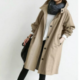 Sanne | Trench-coat Sievietēm Vēja Necaurlaidīgs un Ūdensizturīgs