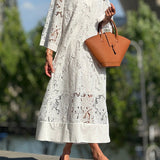 Nerisse - Bequemes Spitzenkleid