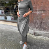 Elsbeth™ - Elegants Sieviešu Kleita Ar Kabatu