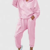 Sally - Ērts Hooded sporta krekls Set