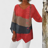 Elysia - Izsmalcināts V - Neck tunika