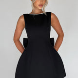 Damen Ärmelloses Mini-Kleid