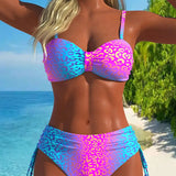 Leoparda Raksta Bikini