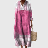 Stephanie - Geometric midi kleita