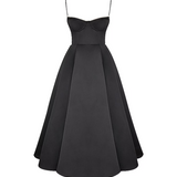 Ophira™ - Elegants korsetes midi kleita