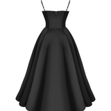 Ophira™ - Elegants korsetes midi kleita