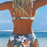 Bikini Divdaļīgs Ar Druku – Elegants