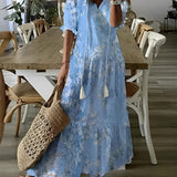 Sofija - Boho Vintage Vasaras Kleita