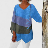 Elysia - Izsmalcināts V - Neck tunika