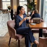 Clementine | Slāņots Top Plaša Kāju Komplekts