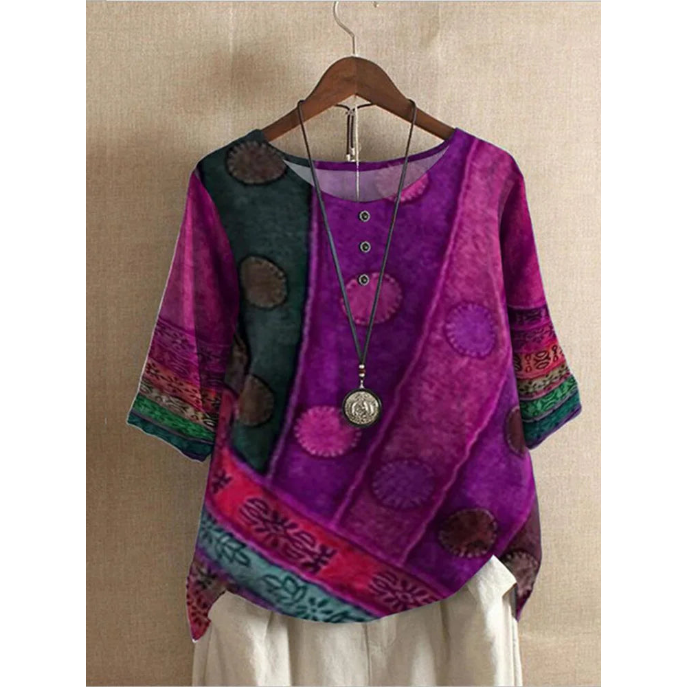 Valarie - Colorful Boho Tops