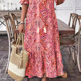 Gene - Boho Grace midi kleita