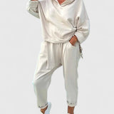 Sally - Ērts Hooded sporta krekls Set