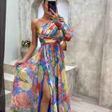 Whitney | Schickes Fließendes Schulterkleid für Sommeranlässe