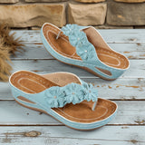 Vēsma - Sandalias Florales Cómodas