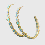 Aldona - Vintage Hoop auskari