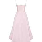 Ophira™ - Elegants korsetes midi kleita