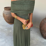 Toledo | Dāmu Off-Shoulder Maxikleita