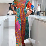 Melania™ - Krāsains boho kleita