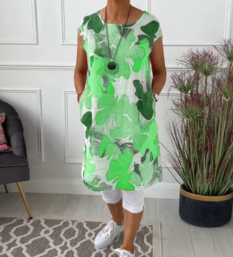 Otīlija - Garš krāsains ziedu tops