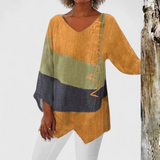 Elysia - Izsmalcināts V - Neck tunika