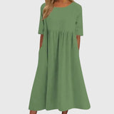 Haisley - Elegants Īss - Sleeved kleita