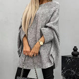 Eleganta adīta cape sievietēm