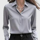 Ellen™ - Elegantes Button-Down-Oberteil