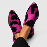 Paloma - Mocasines Estampados de Vaca