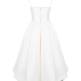 Ophira™ - Elegants korsetes midi kleita