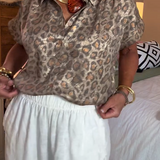Olga - Brīvs leoparda krekls
