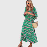 Sarah - Boho maksi kleita