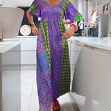 Melania™ - Krāsains boho kleita