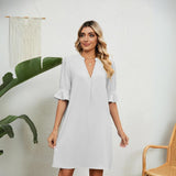 Alina™ | Elegants V-veida izgriezuma kleita