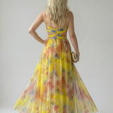 Sidonie | Mīkstais Wrap Maxi Kleita