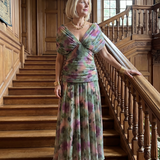 Eulalie | Off Shoulder Flow Midi Kleita