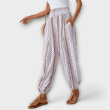 Scarlett - Bikses ar Ethnic Graphic