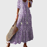 Amalia™ | Retro Boho vasaras kleita