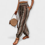 Scarlett - Bikses ar Ethnic Graphic