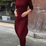Elsbeth™ - Elegants Sieviešu Kleita Ar Kabatu