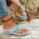Vēsma - Sandalias Florales Cómodas