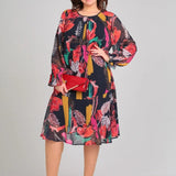 Florinda™ Elegants Ziedu Kleita