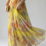 Sidonie | Mīkstais Wrap Maxi Kleita