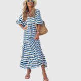 Sarah - Boho maksi kleita