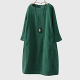Grace - Relaxed Corduroy midi kleita