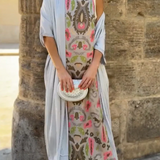 Delly - Boho stila divdaļīgs kleits