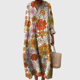 Stephanie - Geometric midi kleita