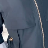 Veste Trenchcoat ar Kapuci