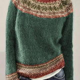 Susan™ - Schicker Ethno-Pullover Strickmode